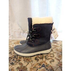 Pajar Canada Marcel Kids (US 4Y) Boots Blue Winter Waterproof